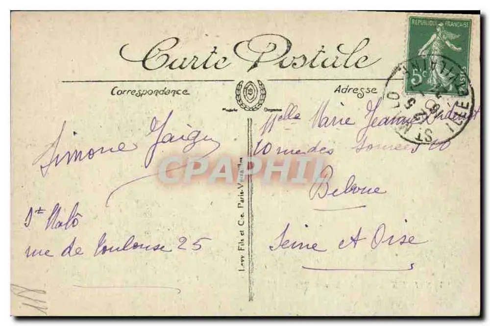 Saint-Malo — Grand Boy — L. L. - Verso