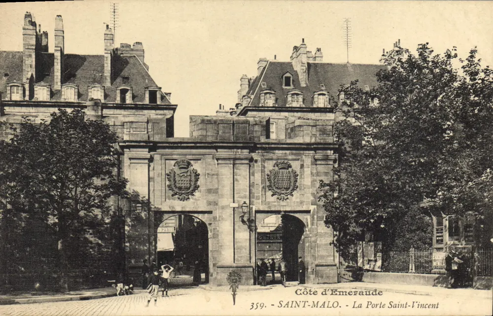 Saint-Malo - Die Saint-Vincent-Tür — Côte d'Émeraude, n°359 - Vorderseite