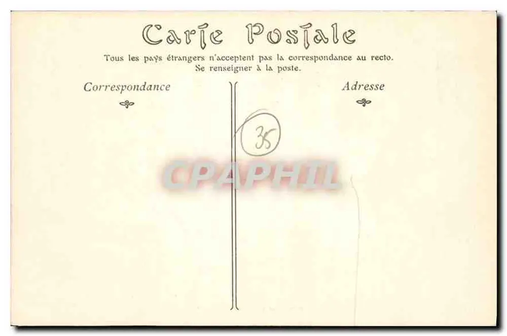 SAINT-MALO — Das Casino, Ansicht vom Wall — ND Phot - Rückseite