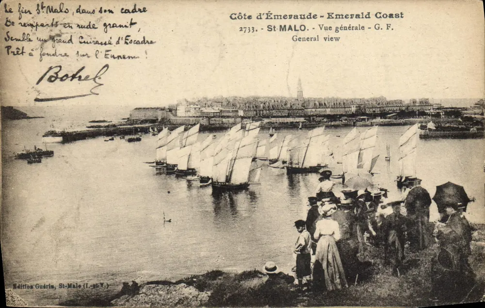 St-Malo - Allgemeine Ansicht - Édition Guérin, n°2733 - Vorderseite