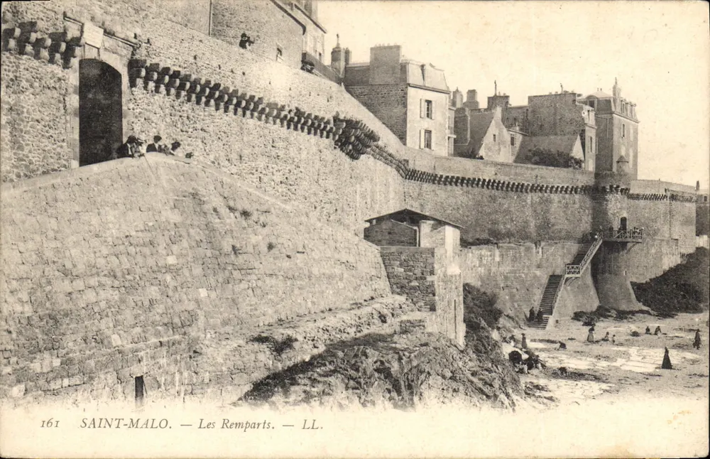 Saint-Malo — Os Muros — LL. — n° 161 - Frente