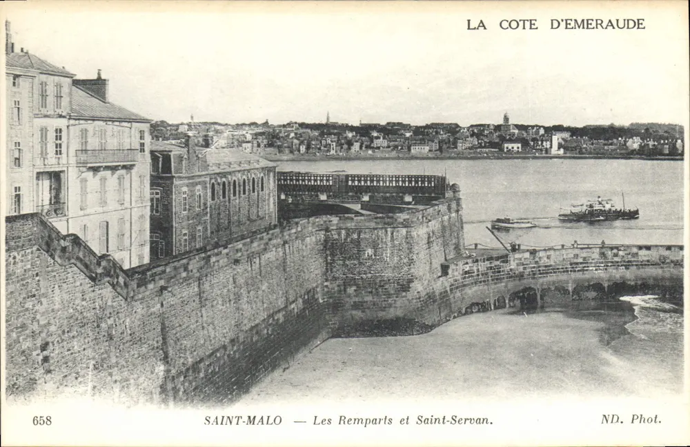 Saint-Malo — Die Mauern und Saint-Servan — Die Emerald Coast — ND. Phot. - Vorderseite