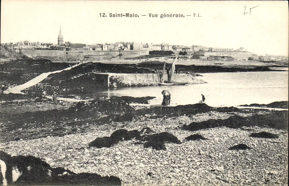 Saint-Malo — Vista geral — F.L. - Frente