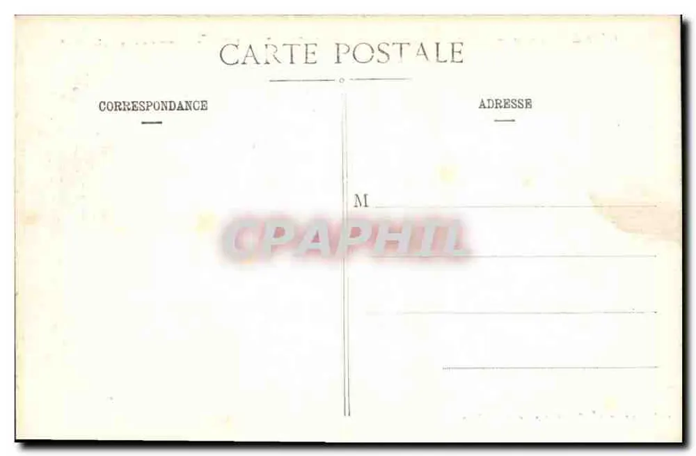 Saint-Malo - Die Mauern - Der Môle - G. F. - Rückseite