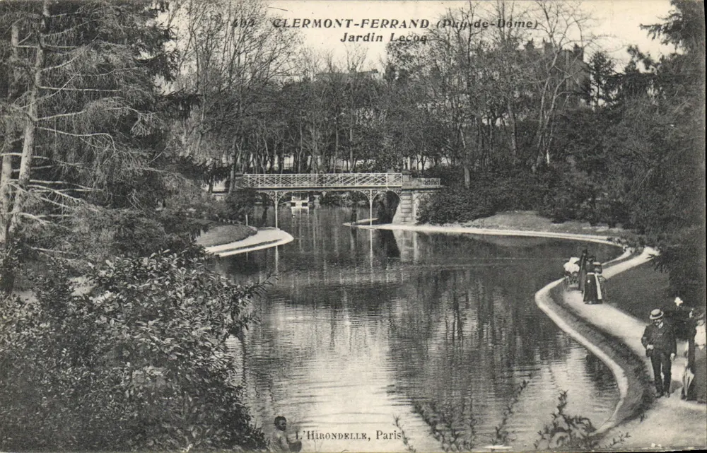 Clermont-Ferrand (Puy-de-Dôme) — Jardin Lecog — L'Hirondelle, Paris - Vorderseite