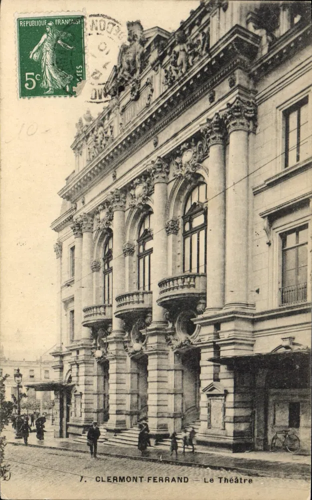 Clermont-Ferrand — O Teatro — J. Clermont-Ferrand - Frente