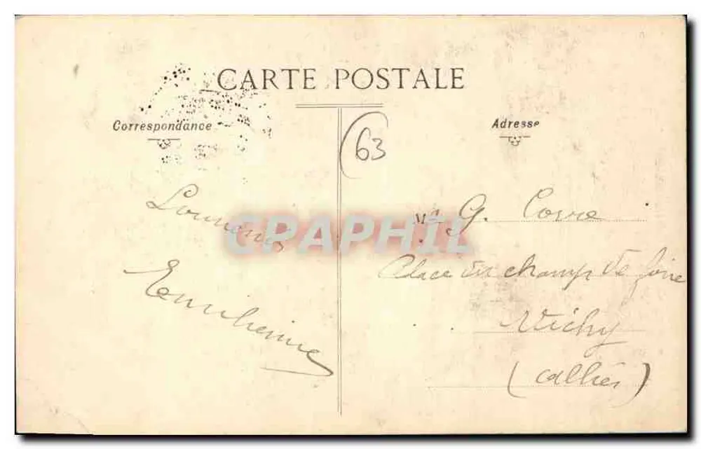 Clermont-Ferrand — O Teatro — J. Clermont-Ferrand - Verso