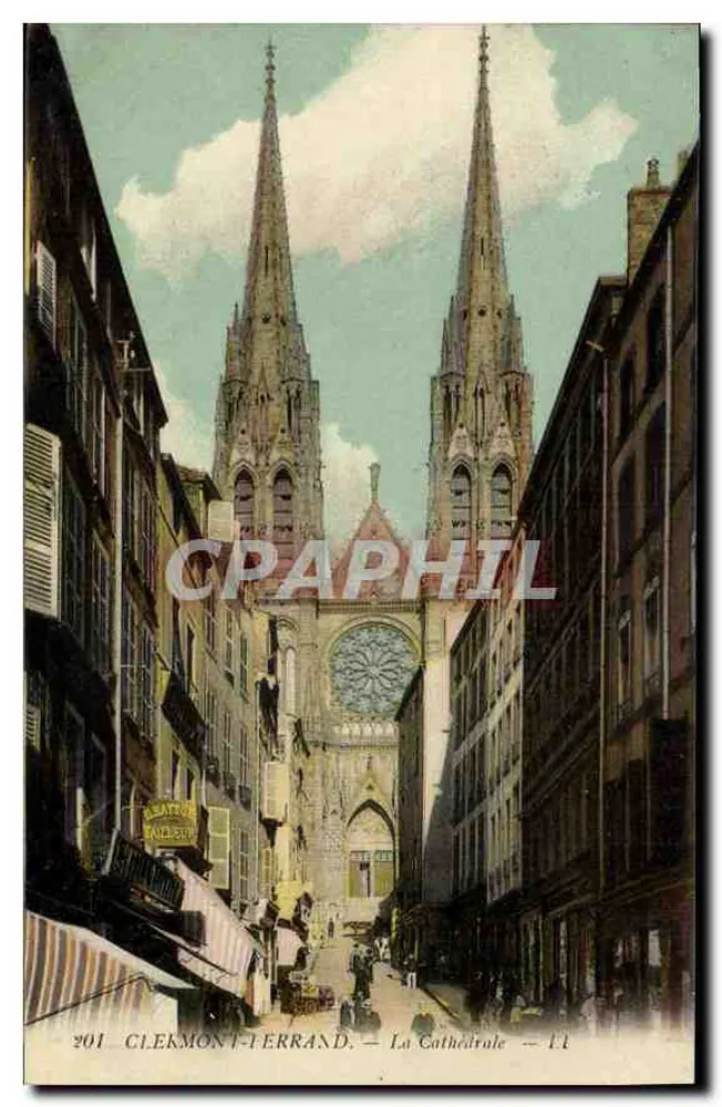 Clermont-Ferrand — A Catedral — Editor L.1 - Frente