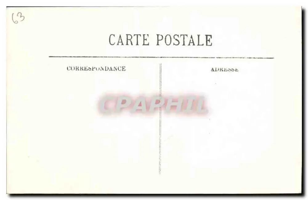 Clermont-Ferrand — A Catedral — Editor L.1 - Verso
