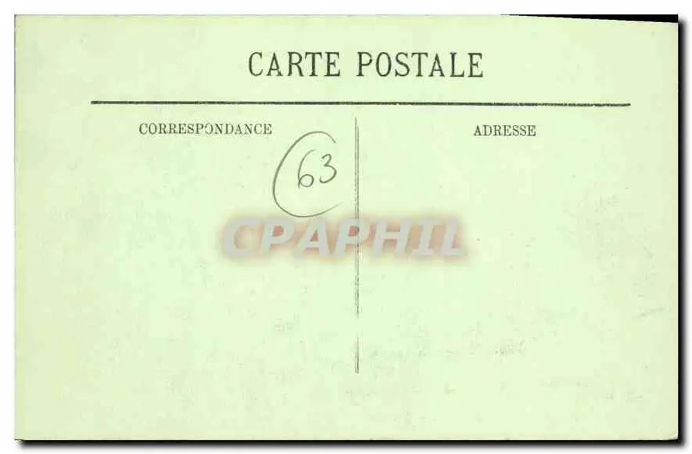 Clermont-Ferrand — Vista geral — LL - Verso