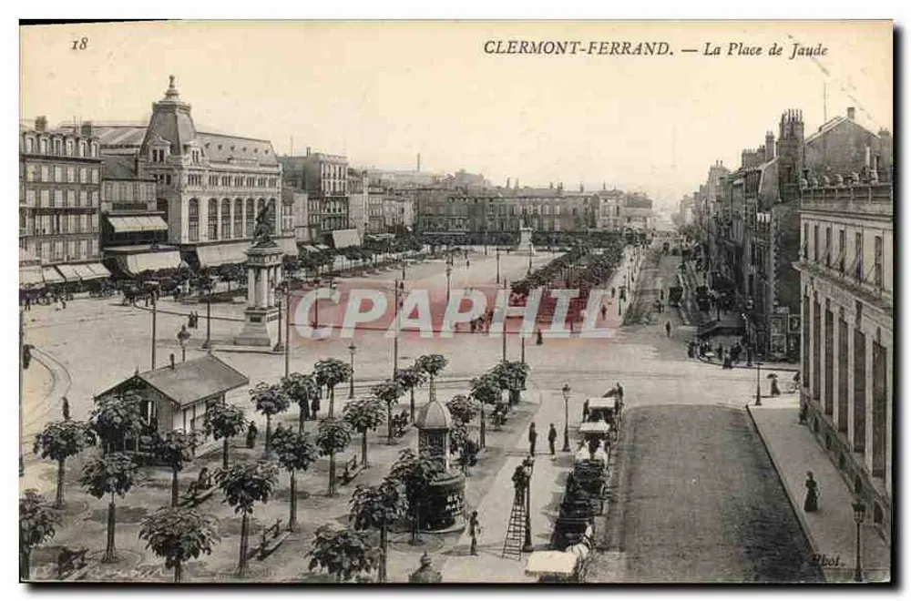 Clermont-Ferrand — A Place de Jaude — Editor Sibol, n°18 - Frente