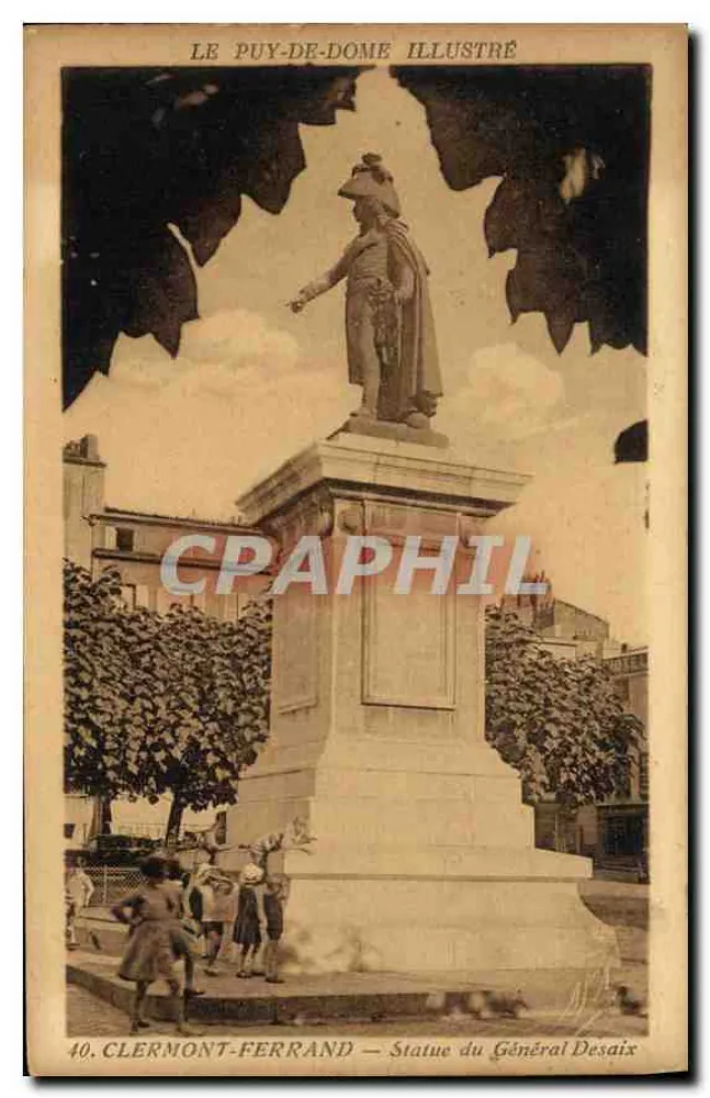 Clermont-Ferrand — Statue des Generals Desaix — Le Puy-de-Dôme Illustré - Vorderseite