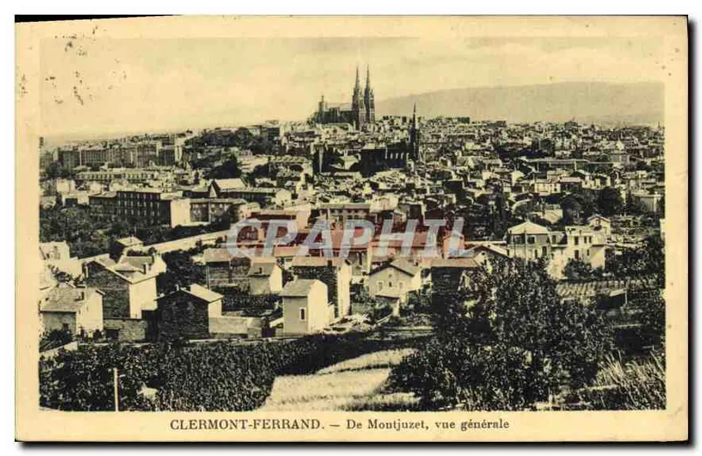 Clermont-Ferrand — De Montjuzet, vista geral - Frente