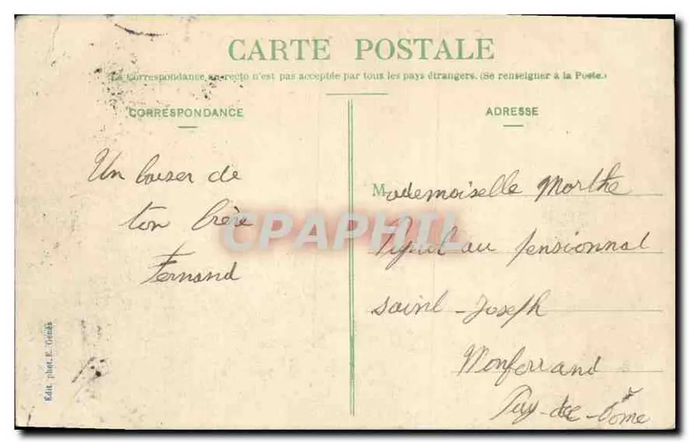 Clermont-Ferrand - O Teatro - Vercingétorix - Verso