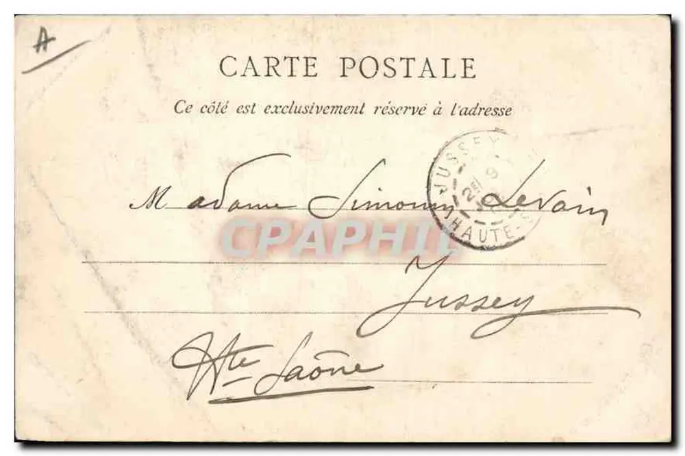 Pèlerins priant à la Grotta — Lourdes — M. O., édit. - Verso