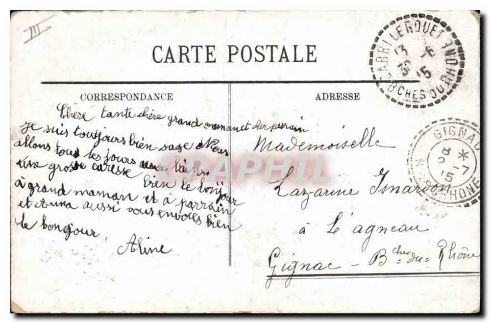 Lourdes — A Procissão — n°268 - Verso