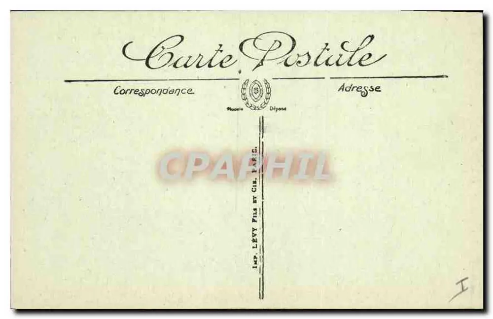Lourdes — A Gruta e a Basílica — LL. — N° 328 - Verso