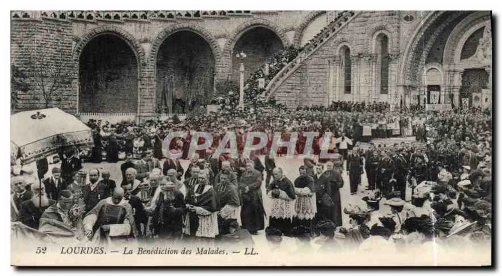 Lourdes — A Bênção dos Doentes — LL. - Frente