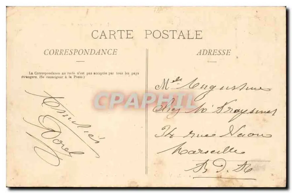 Lourdes — Die gekrönte Jungfrau — Das alte Schloss — Les Pyrénées Illustré - Rückseite
