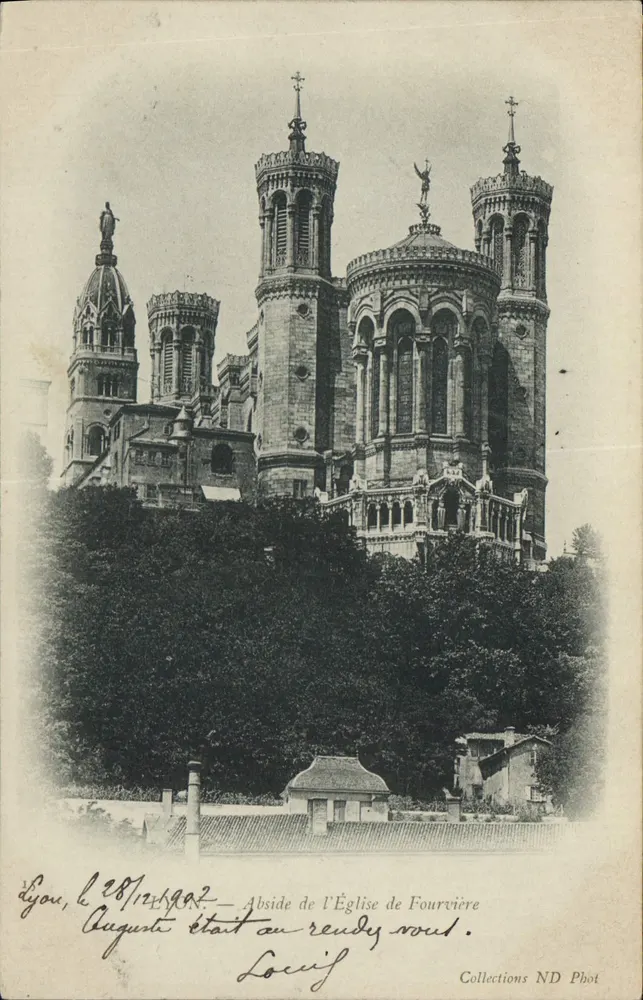 Abside da Igreja de Fourvière — Lyon — Collections ND Phot - Frente
