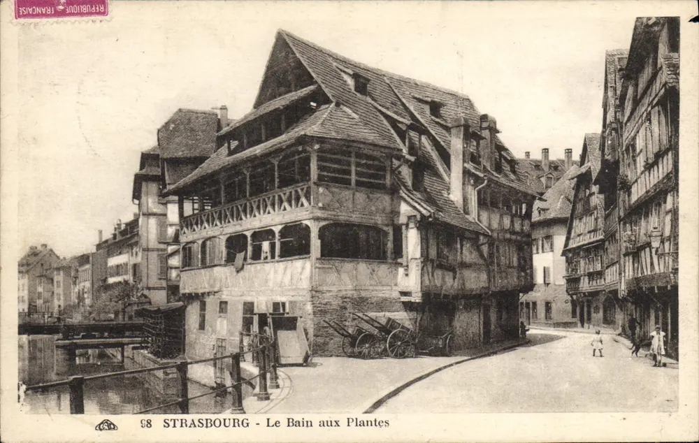 Strasbourg - O Banho das Plantas — n° 58 - Frente