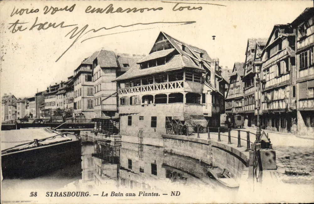 Estrasburgo — O Banho das Plantas — ND - Frente