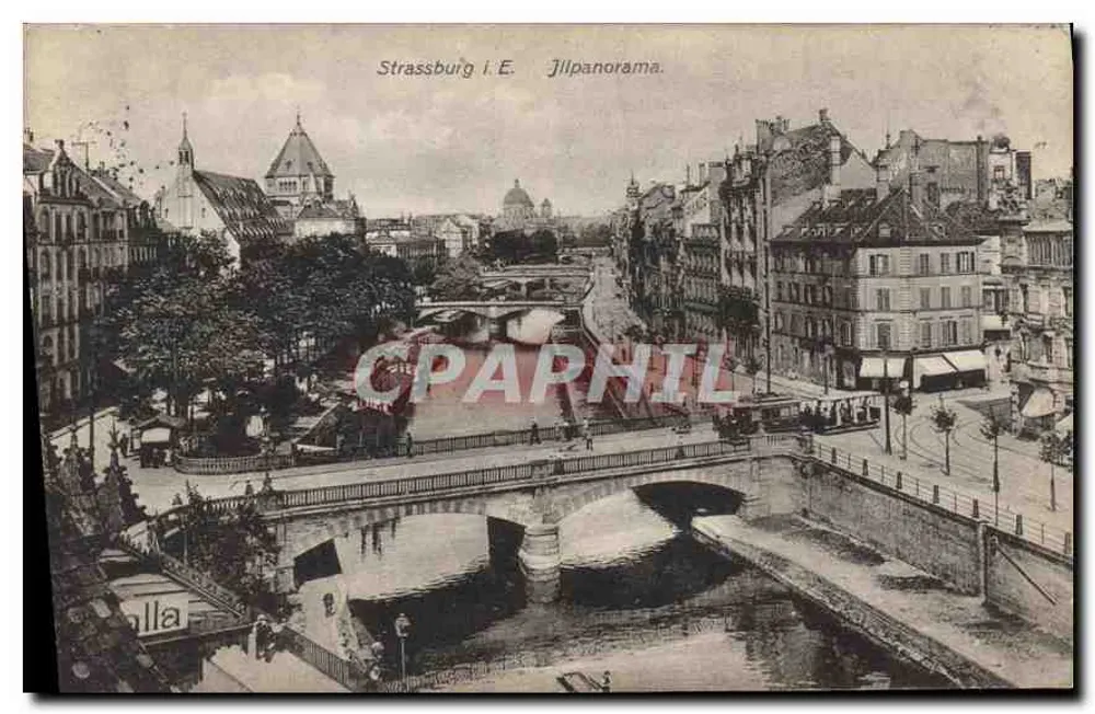 Estrasburgo i. E. — Jilpanorama — Kunstverlag E. Hartmann, Estrasburgo - Frente