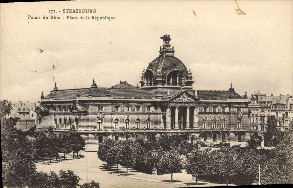 Straßburg - Palais du Rhin - Place de la République — anonymer Verlag, n° 272 - Vorderseite