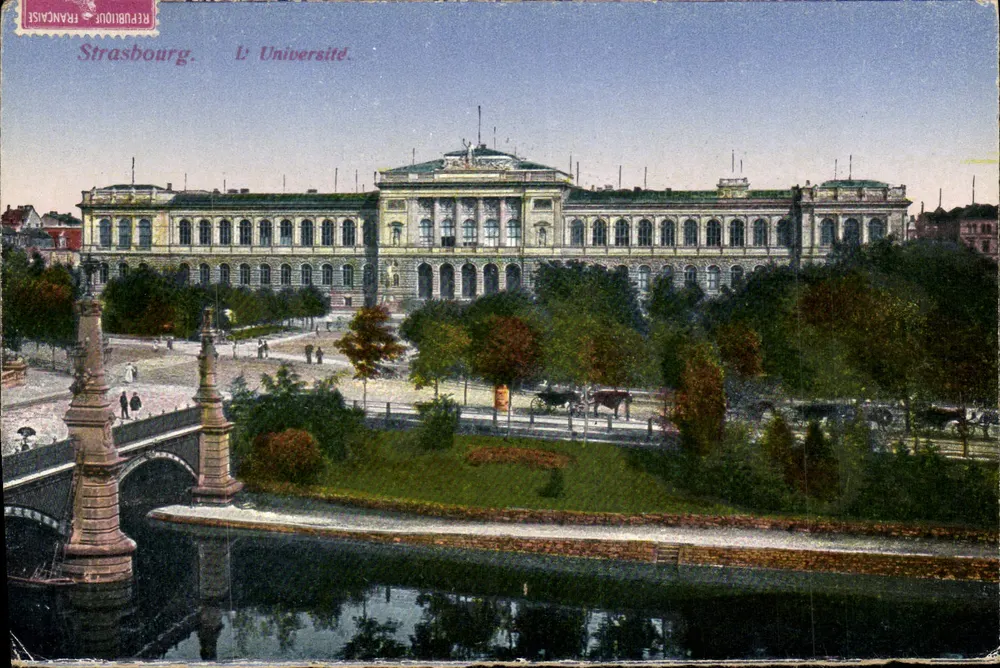 Strasbourg. L'Université — Éditeur République Française, n°16 - Frente