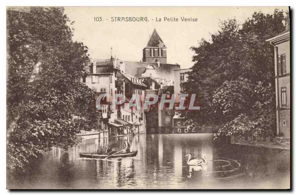 Straasburg - De Kleine Venetië — uitgever Marque, n° 103 - Voorkant