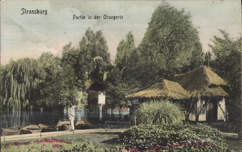 Straßburg — Teil der Grangerie — K. S. Str. 174 - Vorderseite