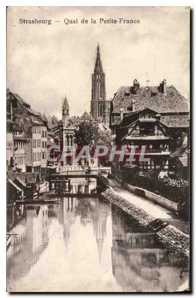 Strasbourg — Quai de la Petite-France — Felix Luth, Verleger, Strasbourg - Vorderseite