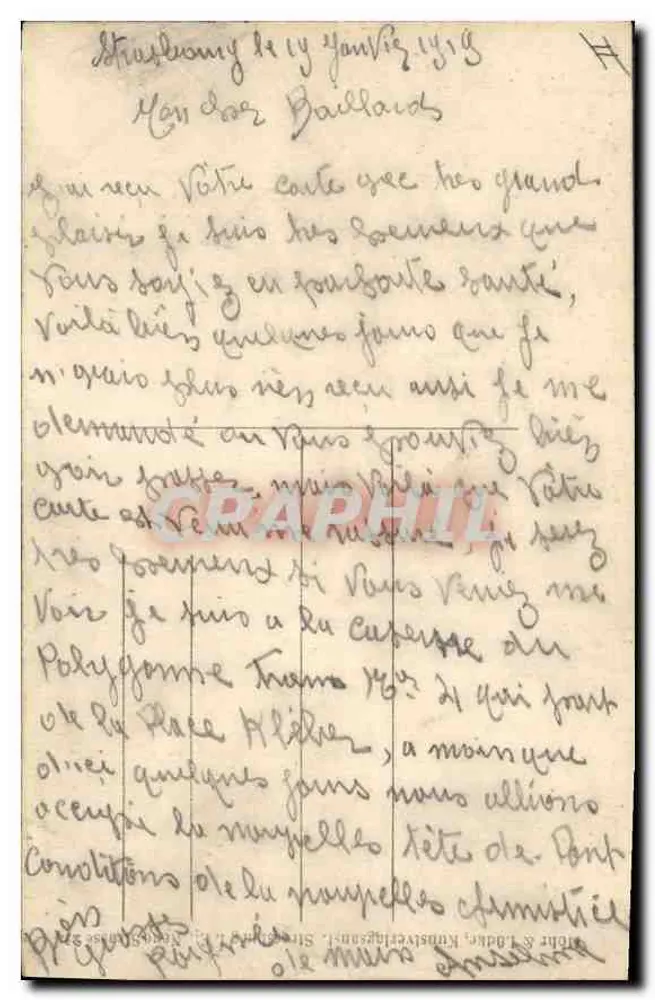 Strasbourg i. Els. — Gesamtansicht - Verso
