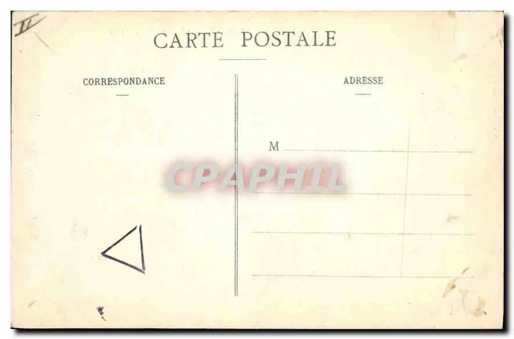 Strasbourg - Pont des Vosges mit der Garnisonkirche — Maison des Magasins Réunis, Verlag N°7 - Rückseite