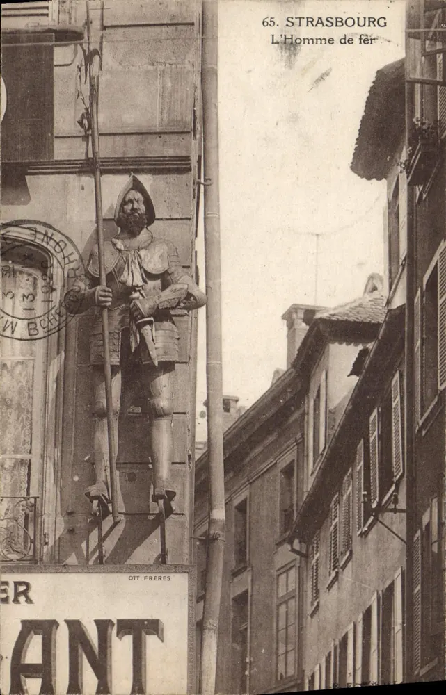 Strasbourg — Człowiek Żelaza — Ott Frères, n°65 - Awers