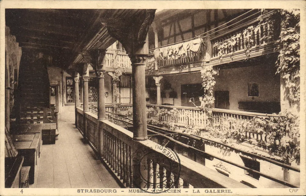 Straßburg - Historisches Museum - Die Galerie - Vorderseite