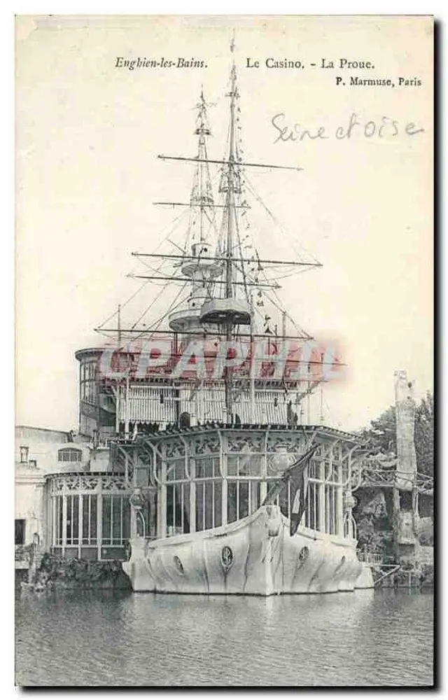 Enghien-les-Bains - Das Casino - Die Bugspitze. - P. Marmuse, Paris - Vorderseite