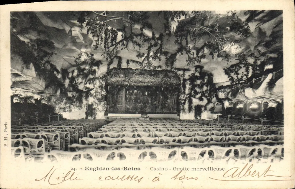 Enghien-les-Bains - Casino - Wunderhöhle — E.H. Paris, n°24 - Vorderseite