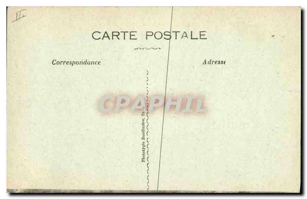 Enghien-les-Bains - Ansicht des Casinos — Phototypie Bardillière, Paris - Rückseite