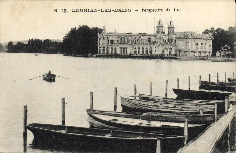 Enghien-les-Bains — Perspektywa Jeziora — N° 12 - Awers