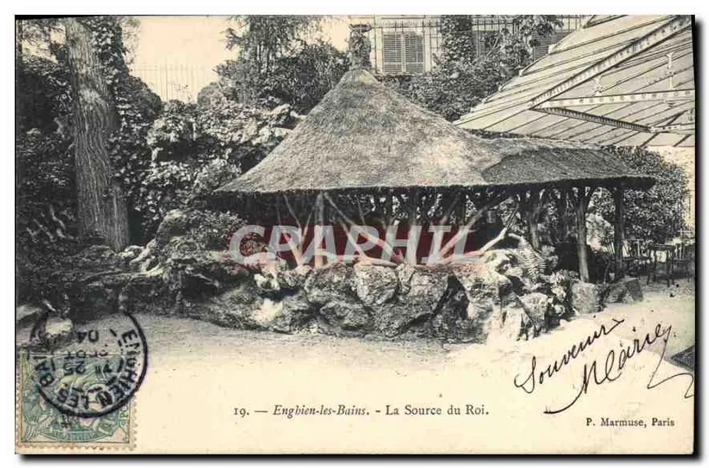 Enghien-les-Bains — A Fonte do Rei — P. Marmuse, Paris, n°19 - Frente