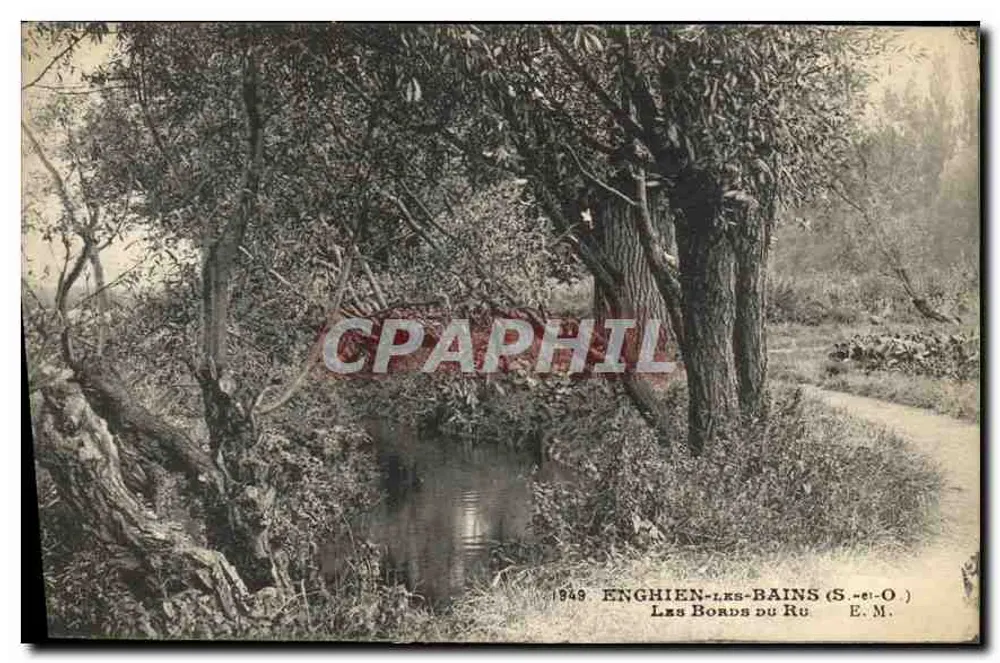 Enghien-les-Bains (S.-e.-O.) — Les Bords du Ru — E.M. n° 849 - Recto