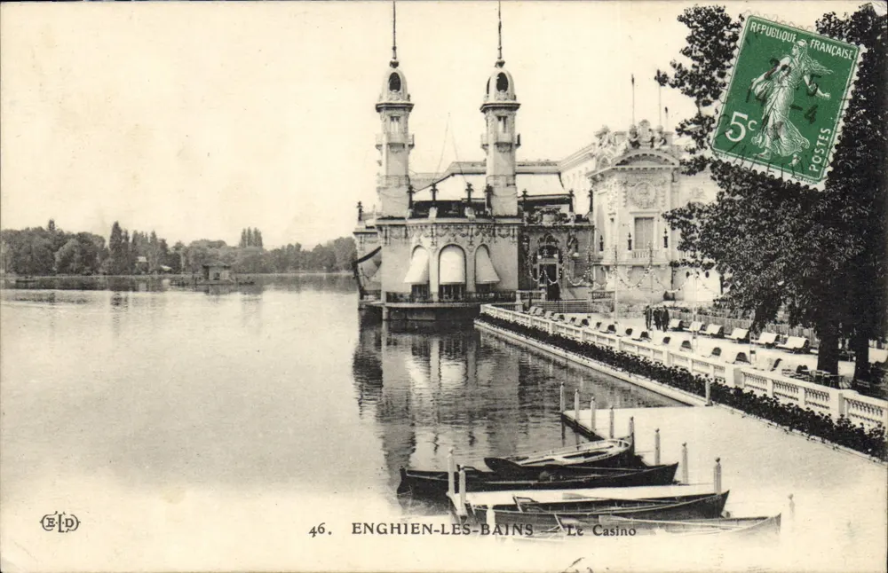 Enghien-les-Bains — Das Casino — Verlag ELP, Nr. 46 - Vorderseite