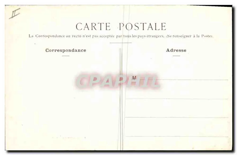 Enghien-les-Bains - Garten des Casinos — Verleger P. Marbou, Paris, Nr. 12 - Rückseite