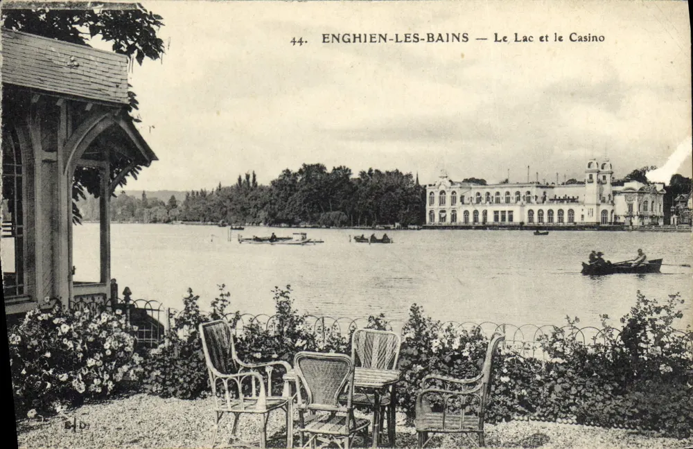 Enghien-les-Bains — Der See und das Casino — Verlag: , n° 44 - Vorderseite