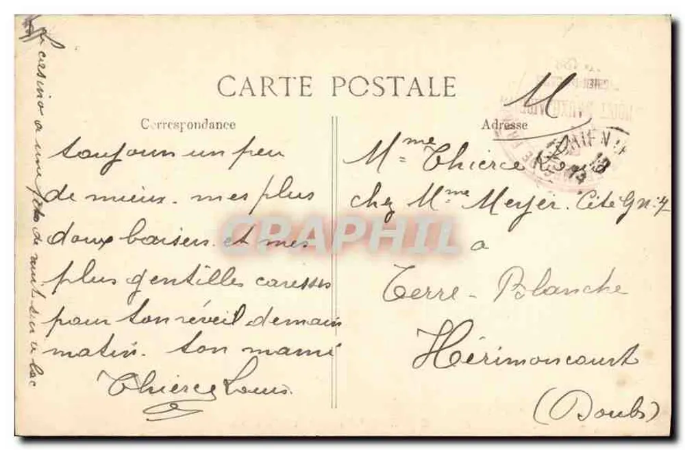 Enghien-les-Bains — Das Casino in der Nacht — P. Mimeur - Rückseite