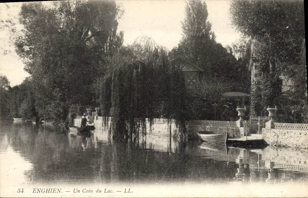 Enghien — Um Canto do Lago — LL. n°54 - Frente