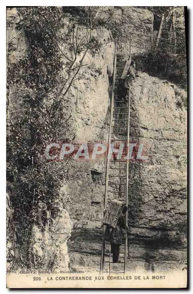 A Contrabando nas Escadas da Morte — Castelo V.S. Spindel, Maiche, Drannes — n° 209 - Frente