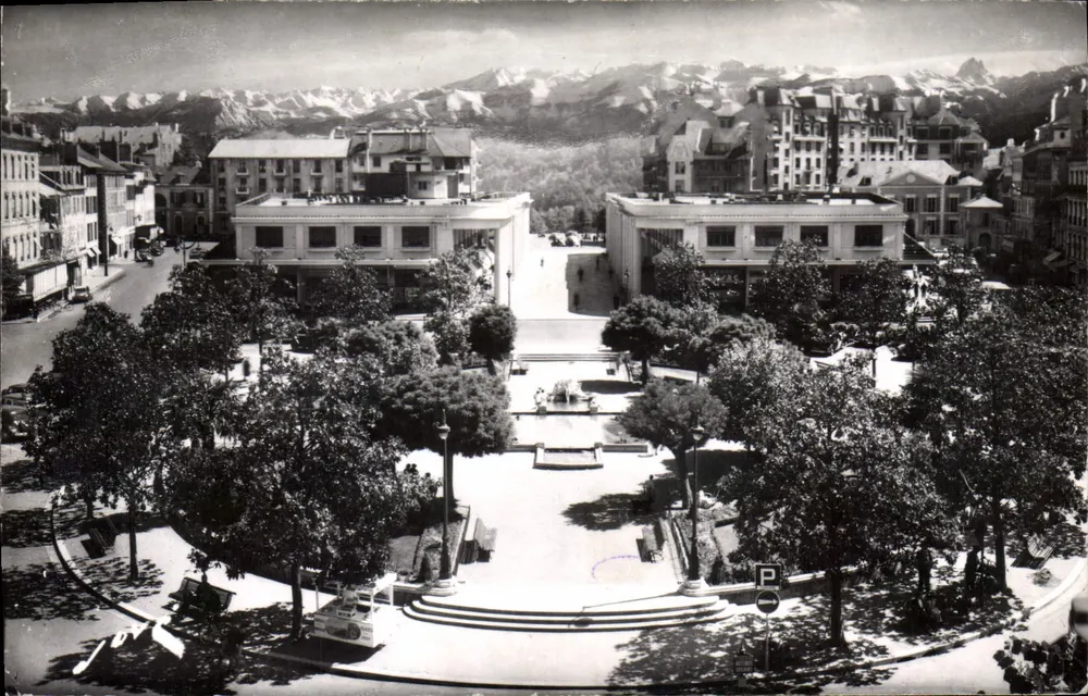 Place Clémenceau — Pau — Verlag JOVÉ - Vorderseite