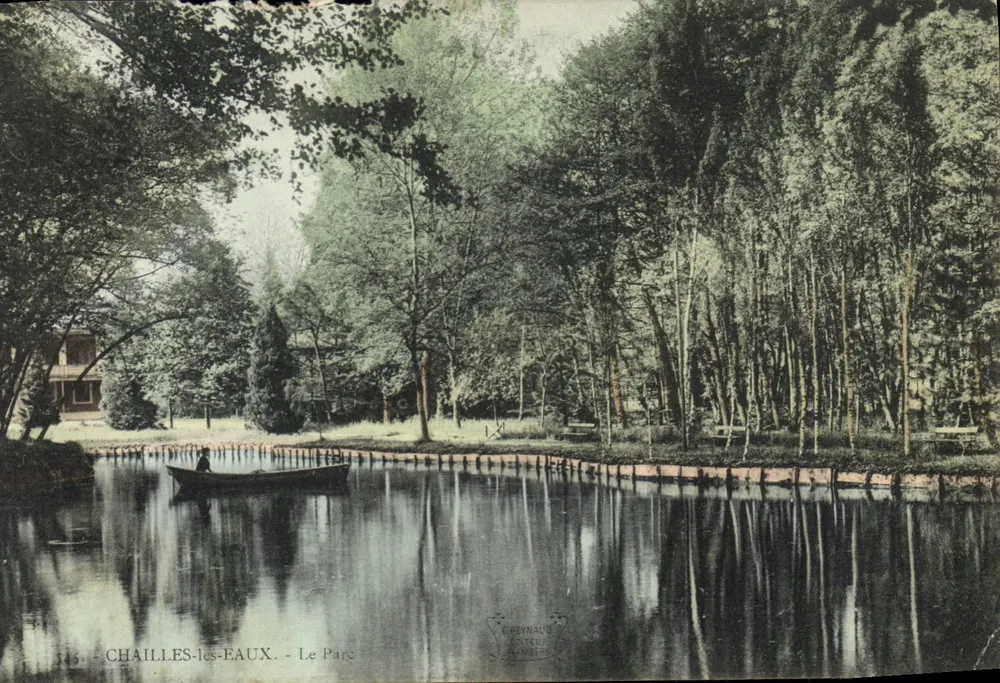 Chailles-les-Eaux — O Parque — E. Bsynaure, Loteteur, n°345 - Frente